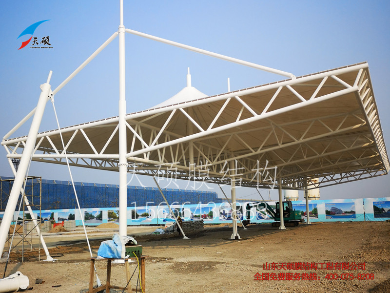 黃驊港旅游碼頭展銷品遮陽(yáng)棚